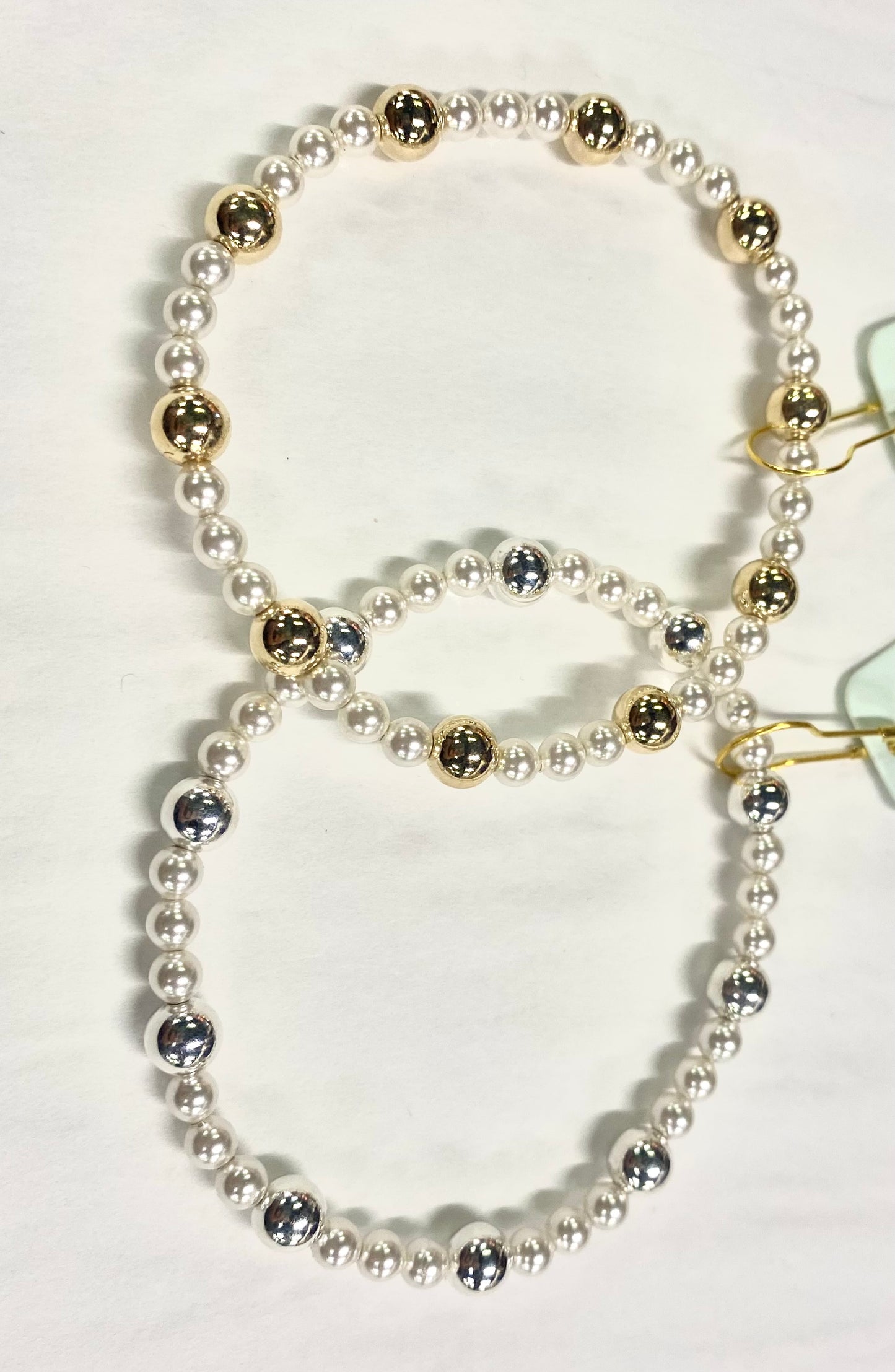 Pearl Sincerity 4mm Beaded Bracelet 6mm