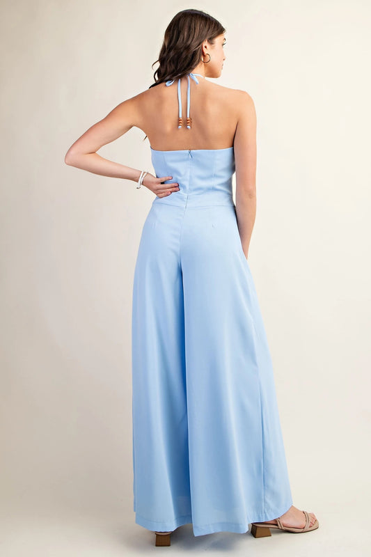 Halter Neck Jumpsuit*