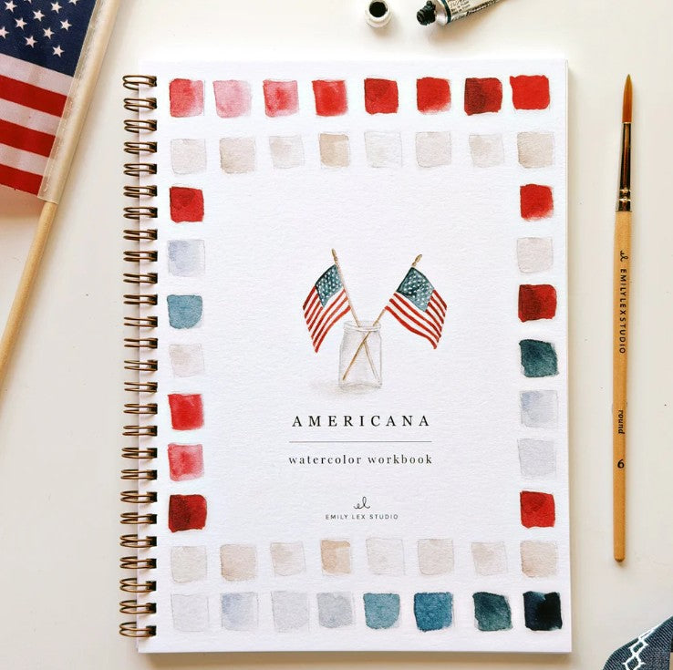 Americana Watercolor Workbook