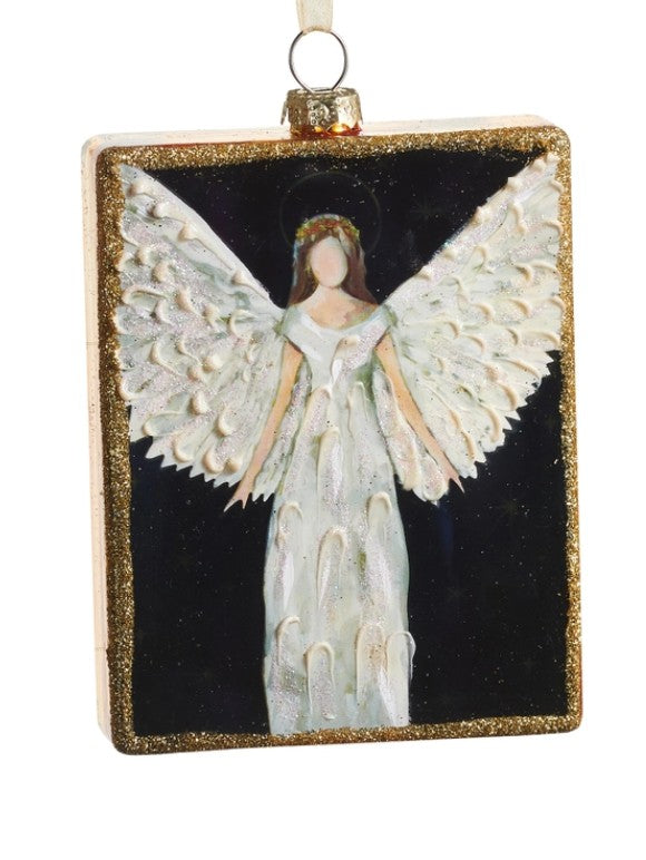 4.25" Celestial View Rectangle Ornament
