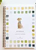 Animal Watercolor Workbook