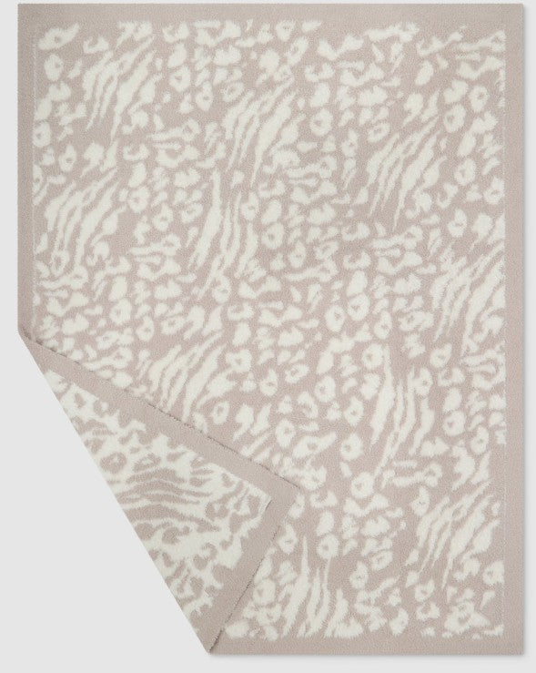 CozyChic® Lush Knit Leopard Throw