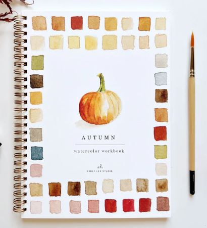 Autumn Watercolor Workbook