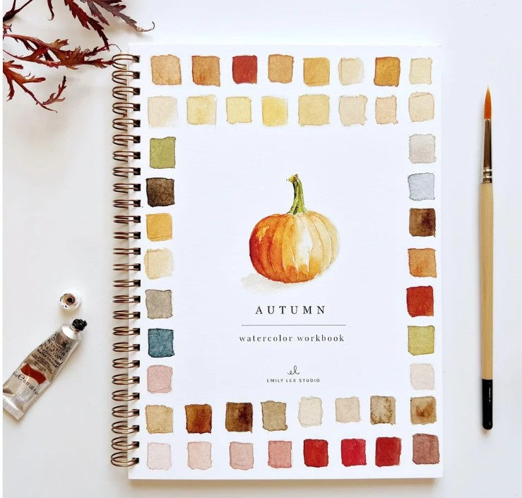 Autumn Watercolor Workbook