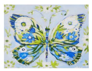 15.75" Wings of the Meadow Wall Art