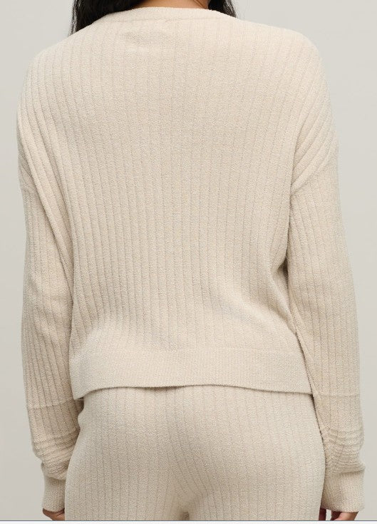 Textured Ribbed Cardi
