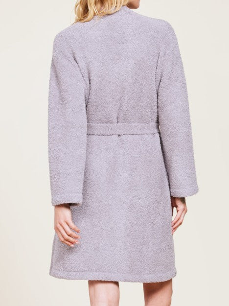 CozyChic Solid Robe- Beach Rock
