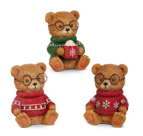 8" Beary Cozy Christmas Bear
