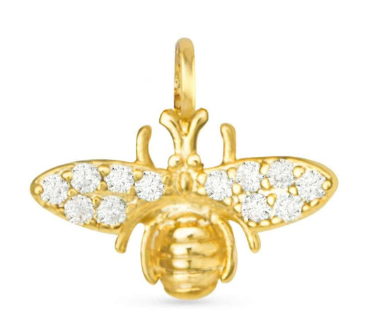 Gold Bee Charm