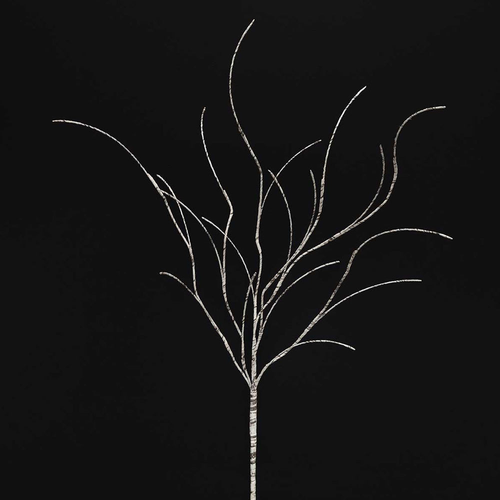 Wire Faux Birch Twig Spray