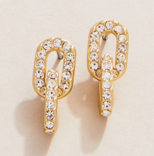 Sea La Vie Unbreakable/Links Stud Earrings