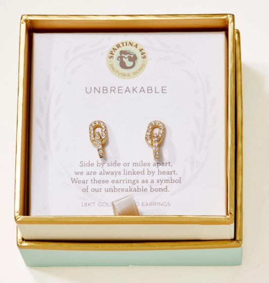 Sea La Vie Unbreakable/Links Stud Earrings