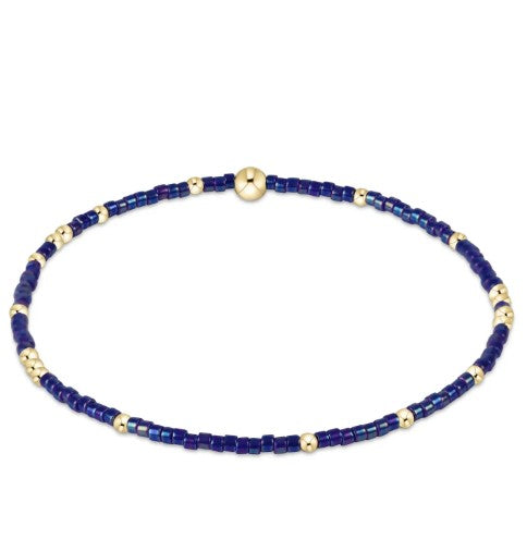 Hope Unwritten Bracelets- Blue Metalic