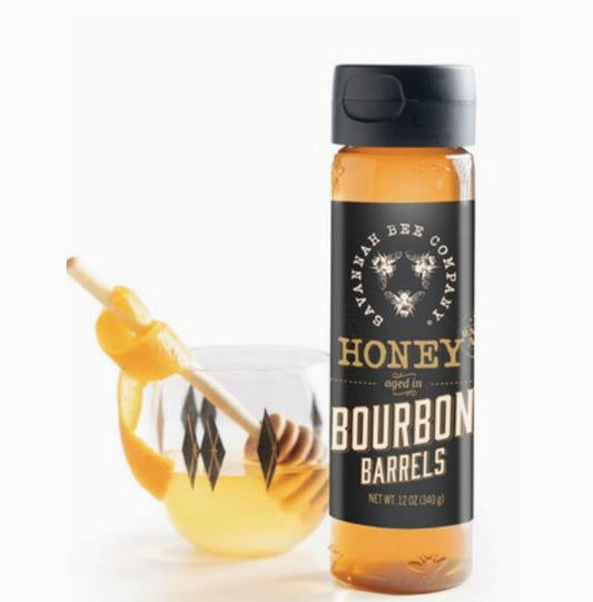 Bourbon Barrel Honey Plastic Squeeze Bottle