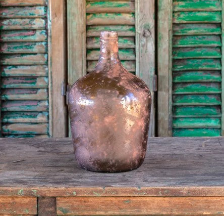 Decorative Burnished Bourbon Bottle Small