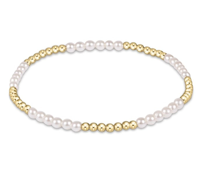 Blissful Pearl 3mm Bracelet