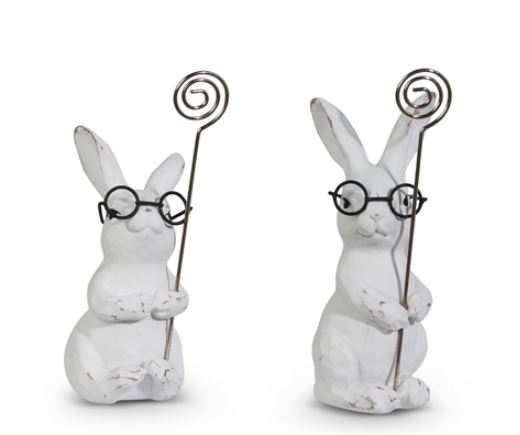 Bunnies with Card Holders