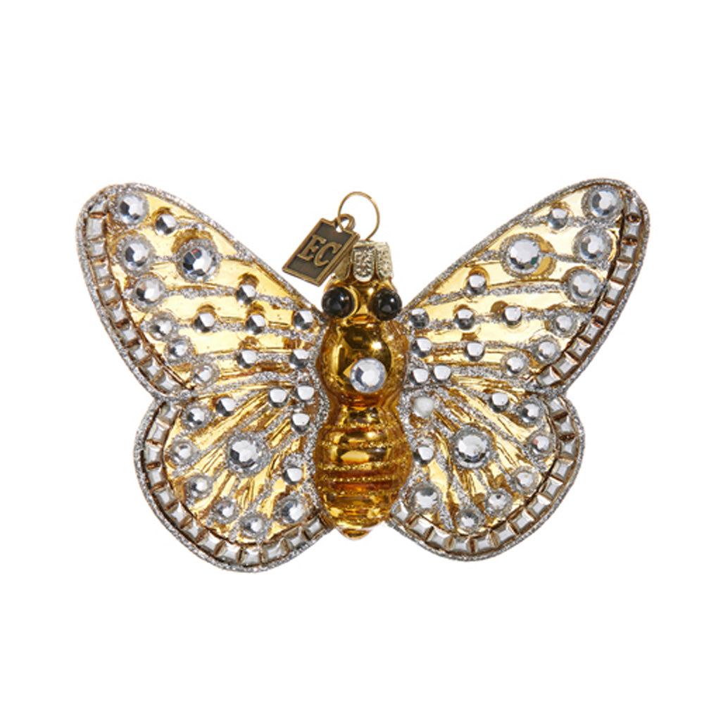 EC Jeweled Butterfly Ornament