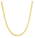 Gold Add a Charm Cable Chain Necklace
