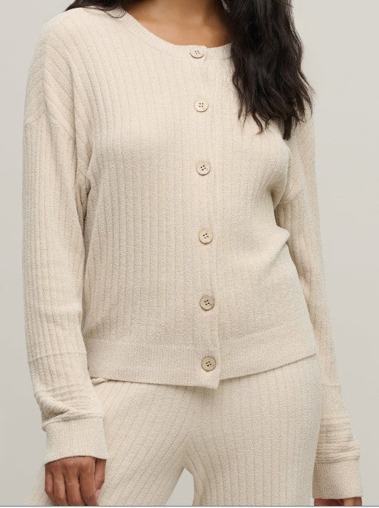 Textured Ribbed Cardi