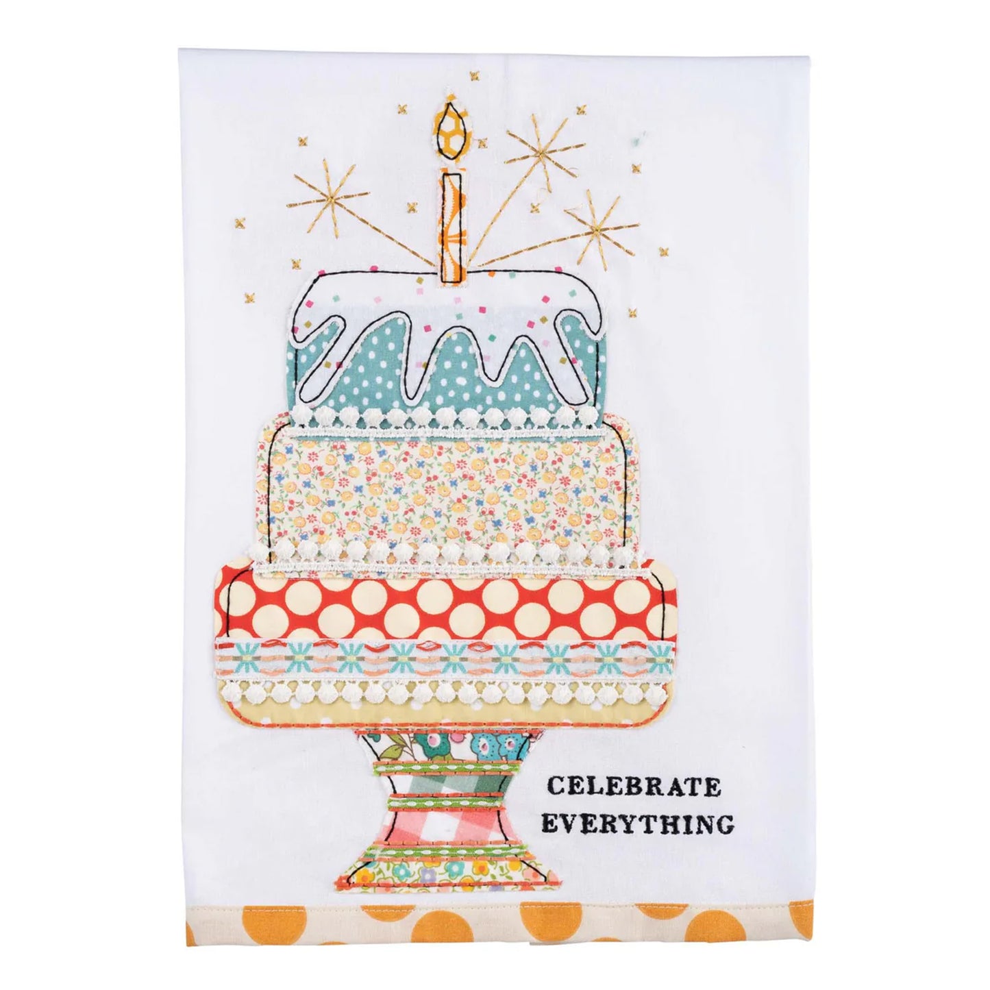 Celebrate Everything Cake Hand Towel