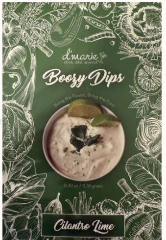 Boozy Dip Mix -Cilantro Lime