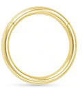 Gold Large Round Charm Clasp