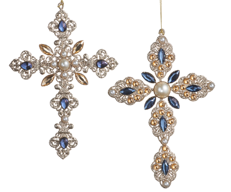7.5" Cross Ornament