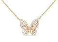 Delicate Butterfly Necklace – Gold