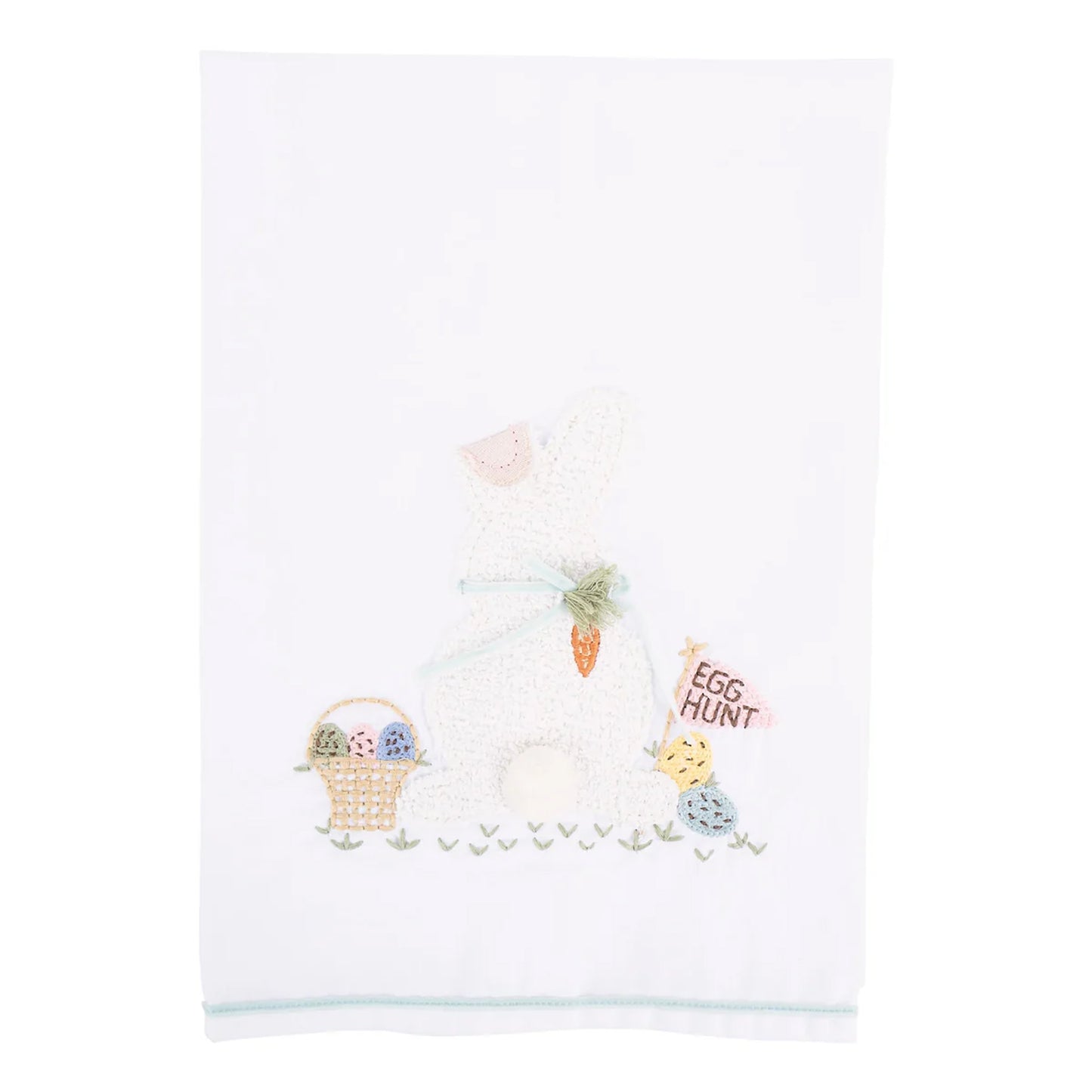 Bunny Egg Hunt Tea Towel