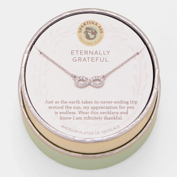 Sea La Vie Necklace Eternally Grateful/Infinity