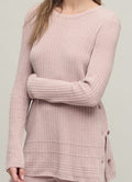 Textured Ribbed Pullover