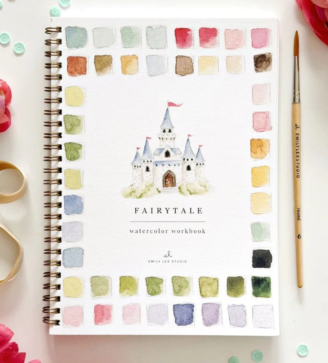 Fairytale Watercolor Workbook