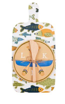 Lake Outdoor Board Napkin Sets