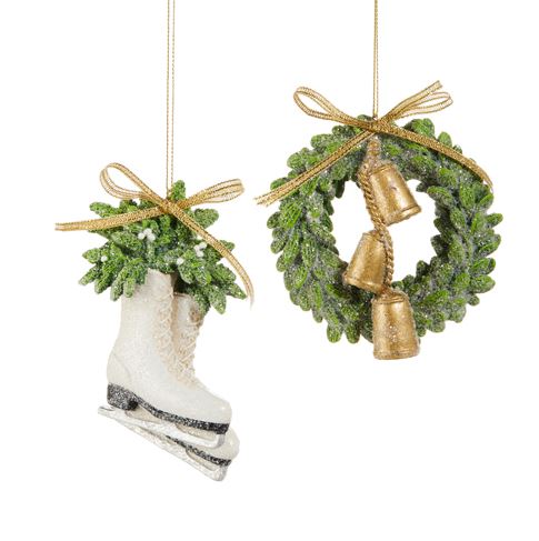 4" Farmhouse Frost Ornament