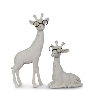 Giraffe with Glasses