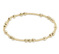 Hope Unwritten Dignity Gold 4mm Bracelet