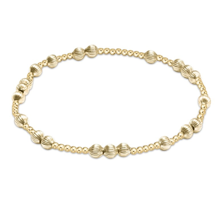 Hope Unwritten Dignity Gold 4mm Bracelet