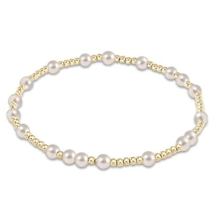Hope Unwritten 5mm Bracelet Pearl