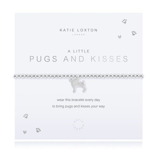 a little Pugs and Kisses Bracelet*