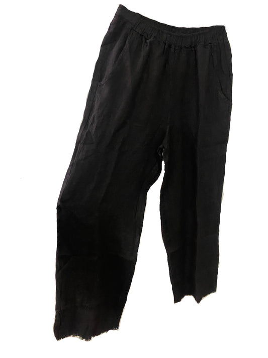 Black Linen Pants