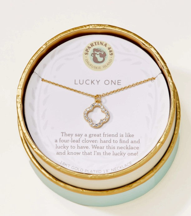 Sea La Vie Lucky One/Clover Necklace