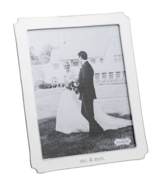 Mr. and Mrs. Enamel Frame