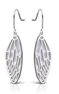 Silver Mother of Pearl Butterfly Wing