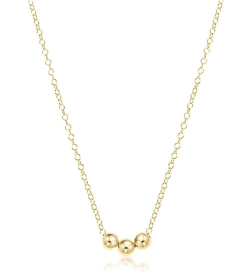 16" necklace gold - joy