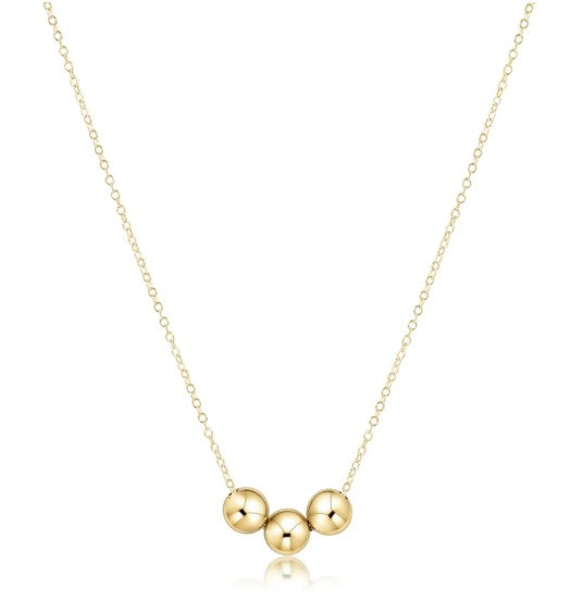 16" necklace gold - joy 6mm