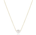 16" necklace gold - admire pearl