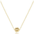 16" necklace gold - admire small gold