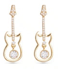 Open Guitar Earrings – Gold