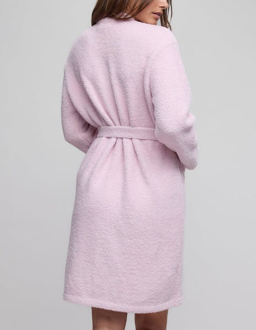 CozyChic Solid Robe- Petal